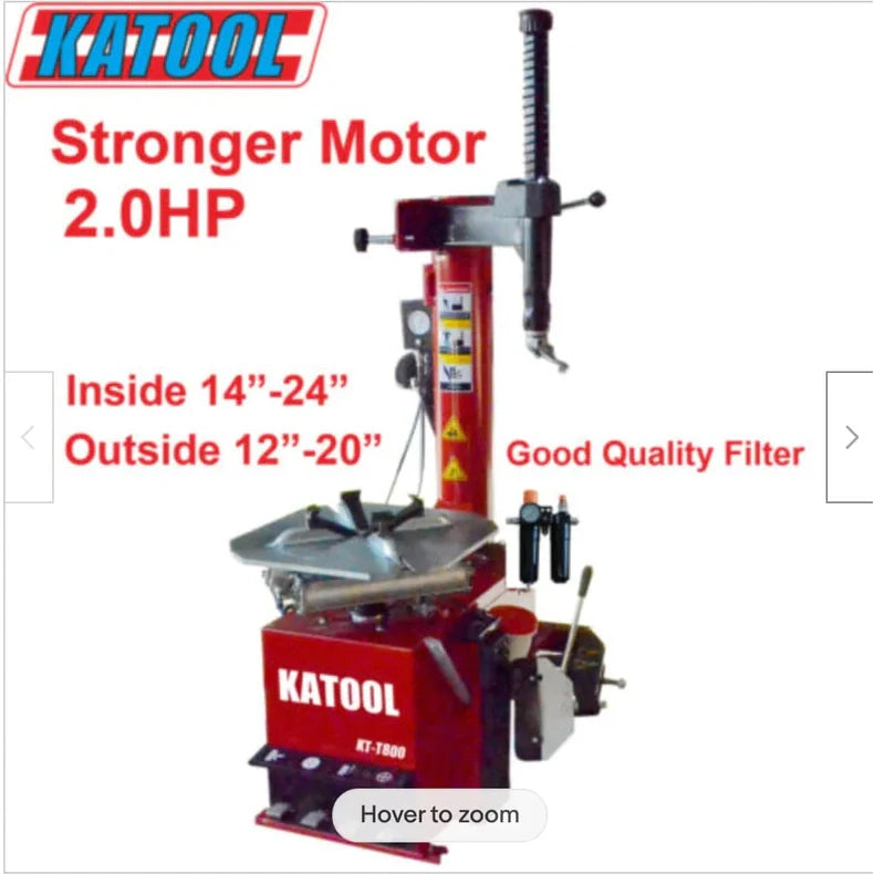 Katool KT-T800 Wheel Clamp Tire Changer Machine